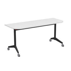 Складной радиусный стол-трансформер с фиксаторами