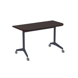 Складной радиусный стол-трансформер Simple с фиксаторами