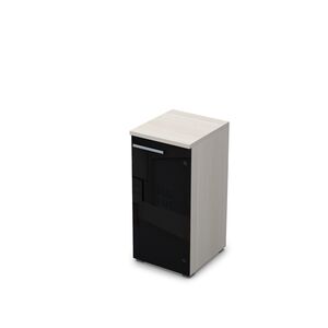 Пенал низкий со стеклом (правый)