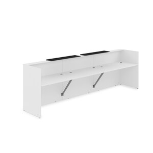 Комплект Ресепшн с фартуком HPL (без подсветки)