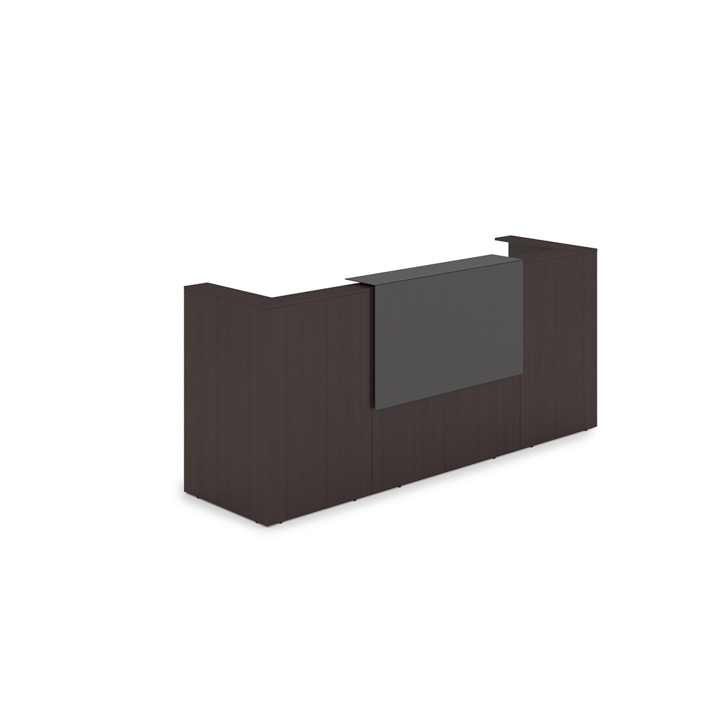 Комплект Ресепшн с фартуком HPL (без подсветки)