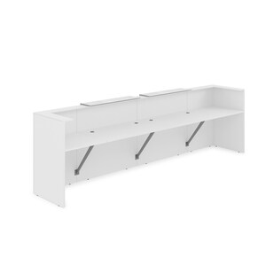 Комплект Ресепшн с фартуком HPL (без подсветки)