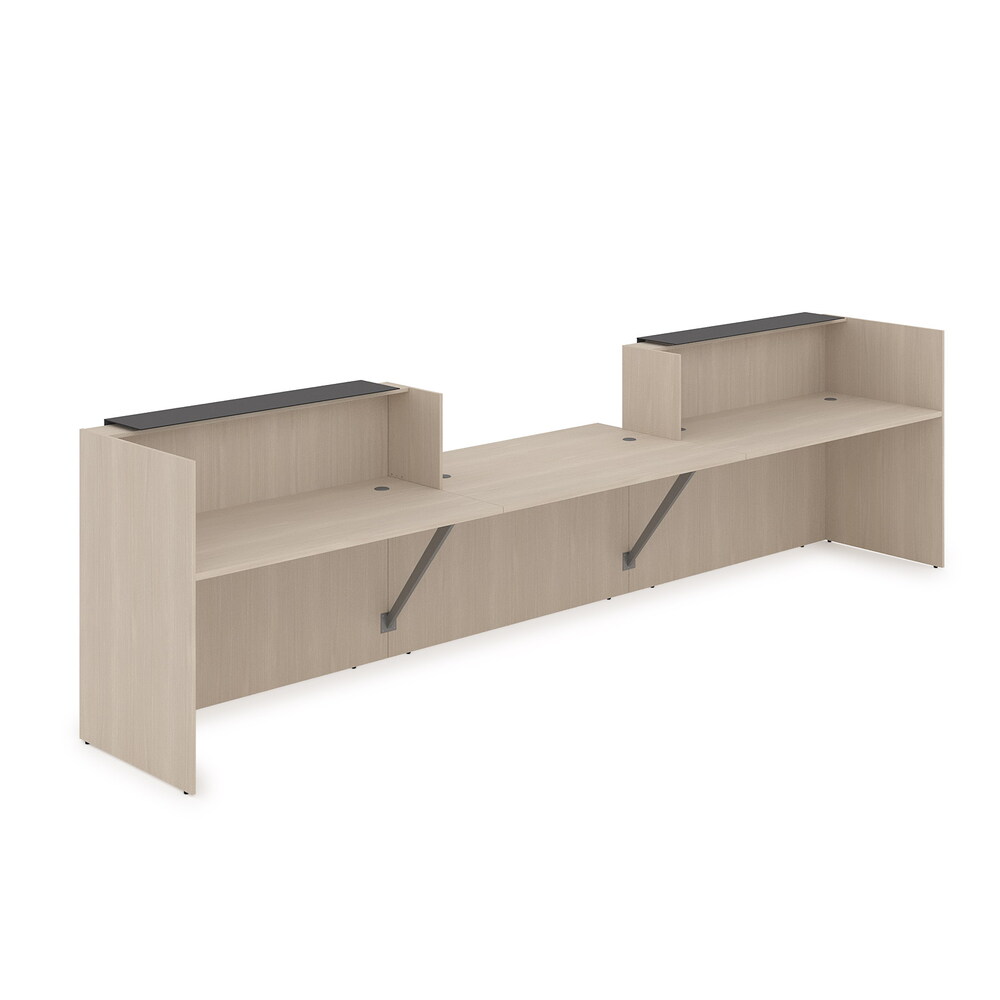 Комплект Ресепшн с фартуком HPL (без подсветки)