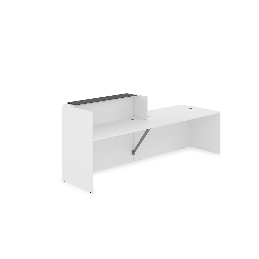 Комплект Ресепшн с фартуком HPL (с подсветкой)