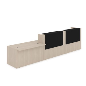 Комплект Ресепшн с фартуком HPL (с подсветкой)