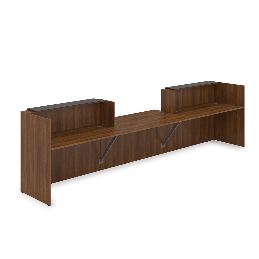 Комплект Ресепшн с фартуком HPL (с подсветкой)