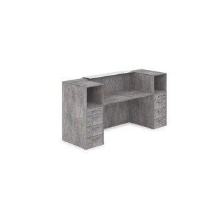 Комплект Ресепшн с фартуком HPL (с подсветкой)