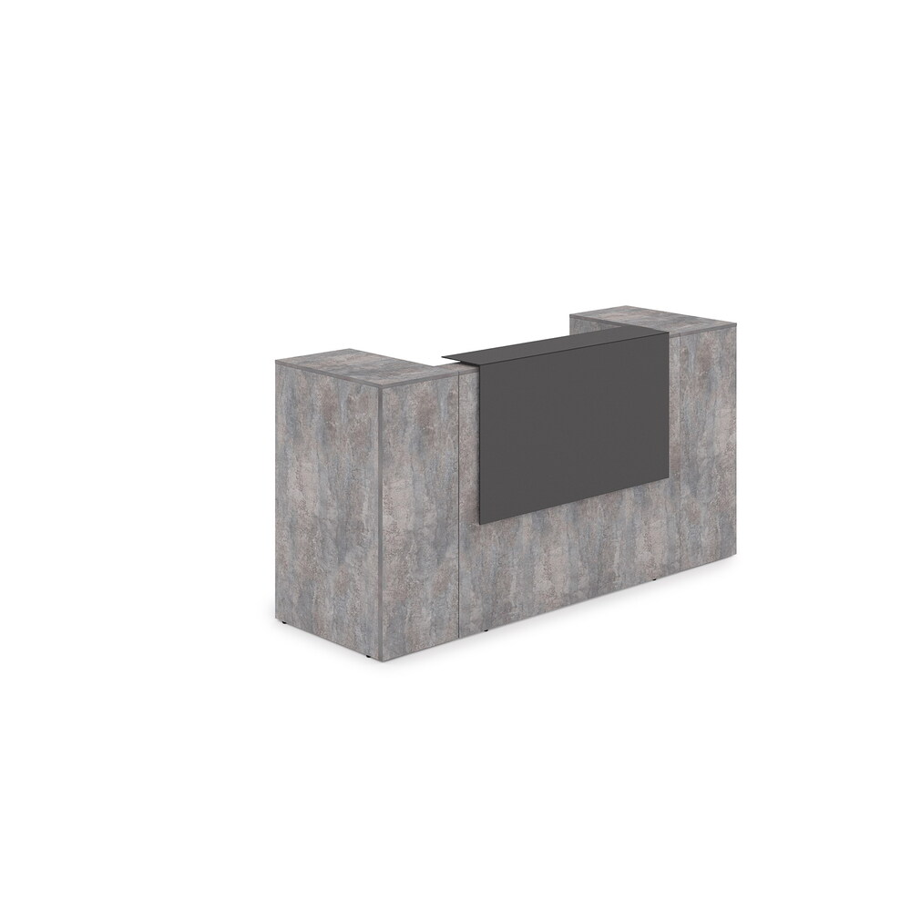 Комплект Ресепшн с фартуком HPL (с подсветкой)