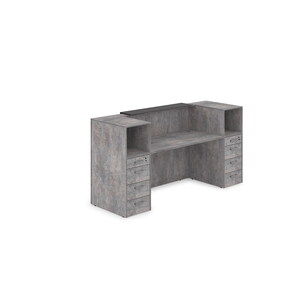 Комплект Ресепшн с фартуком HPL (с подсветкой)