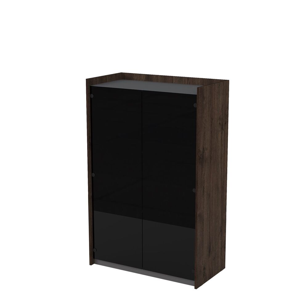 Шкаф средний со стеклом