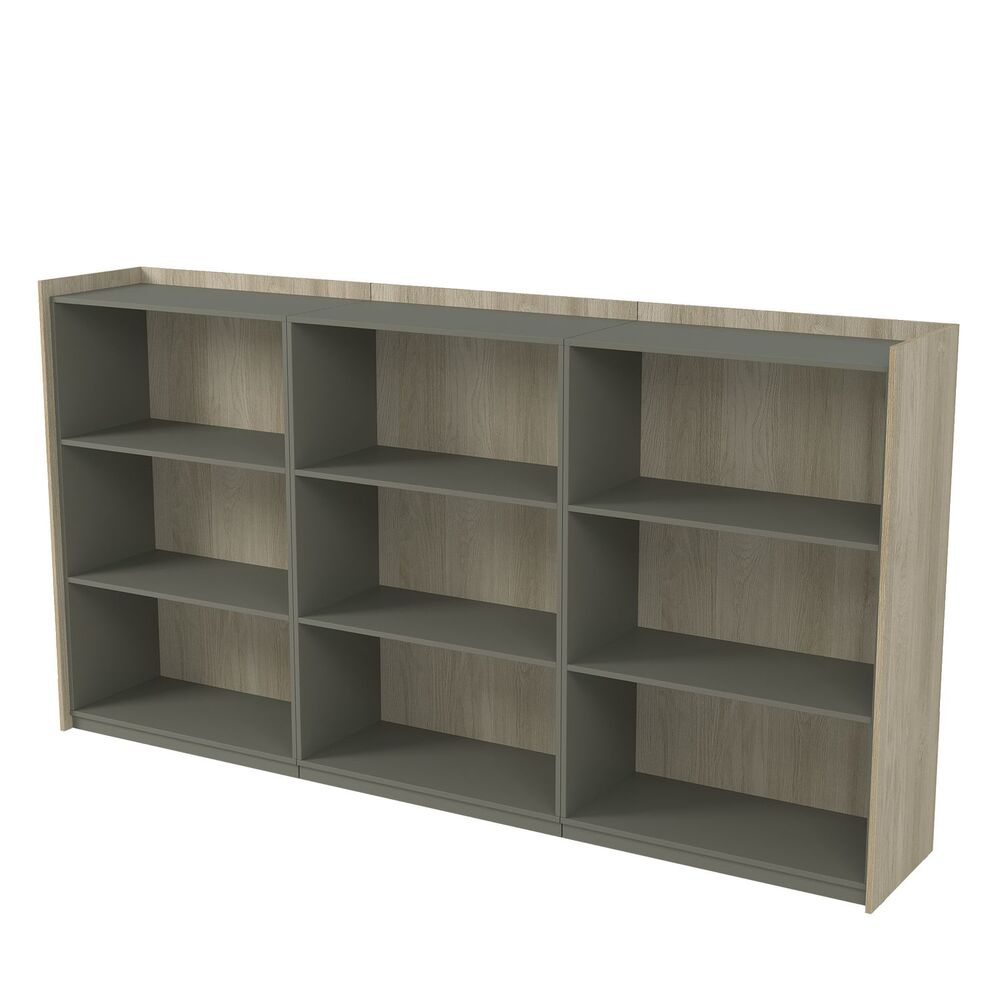 Шкаф средний, трехсоставный