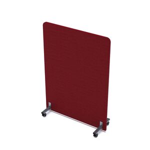 Акустическая мобильная перегородка на колесных опорах