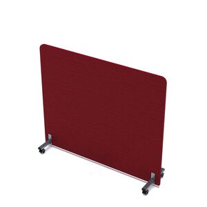 Акустическая мобильная перегородка на колесных опорах
