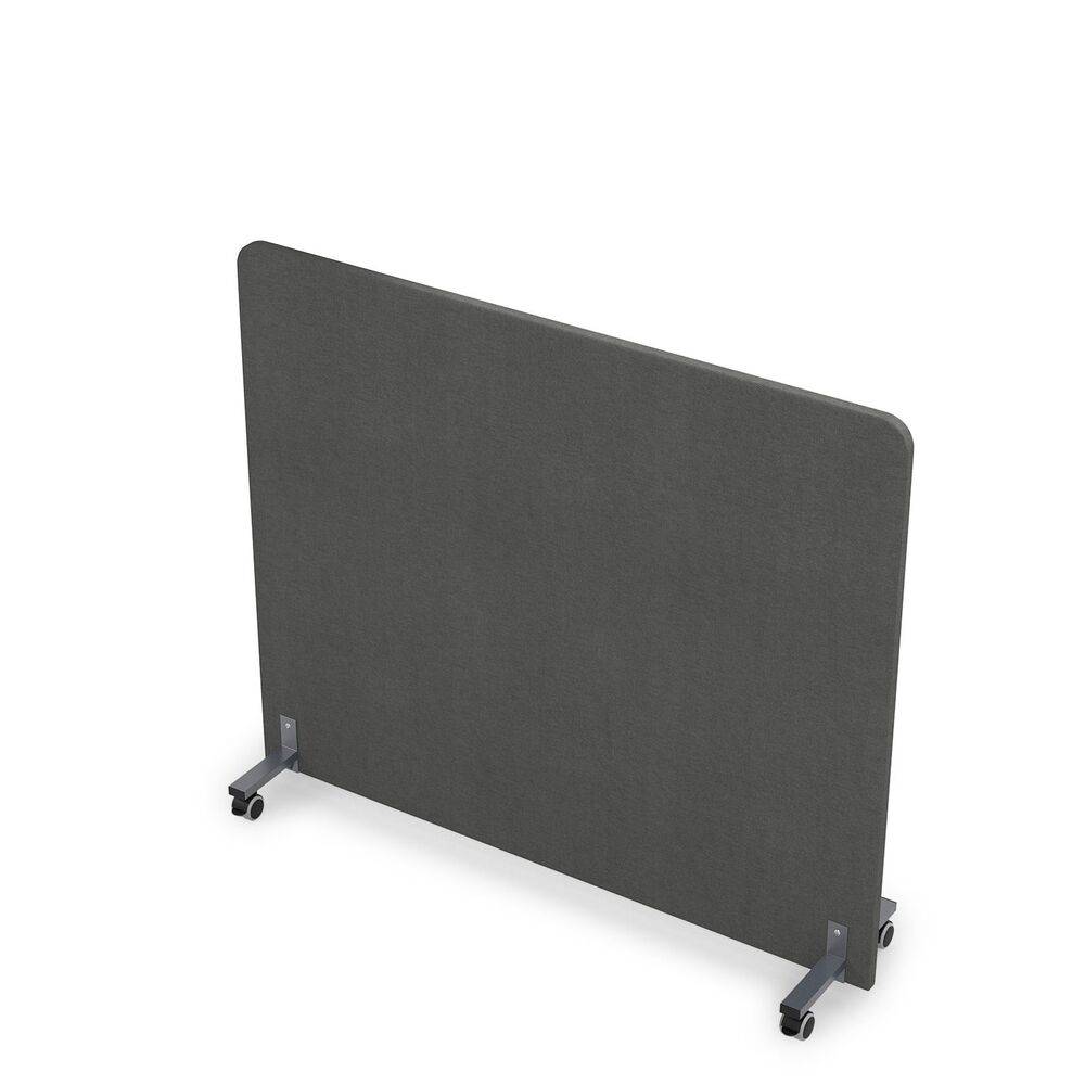 Акустическая мобильная перегородка на колесных опорах