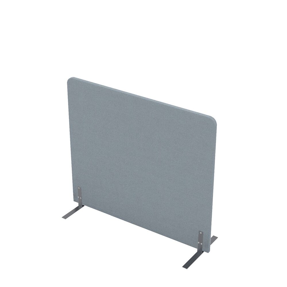 Акустическая мобильная перегородка на стационарных опорах