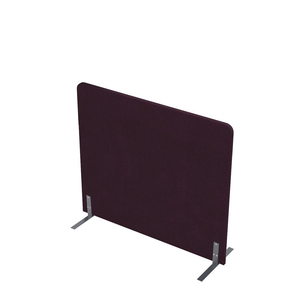 Акустическая мобильная перегородка на стационарных опорах