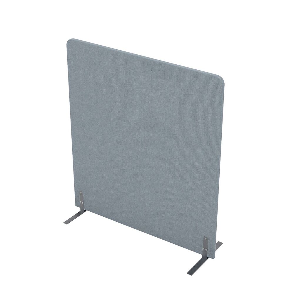 Акустическая мобильная перегородка на стационарных опорах