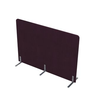 Акустическая мобильная перегородка на стационарных опорах