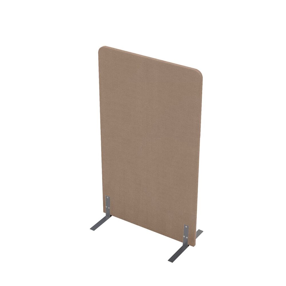 Акустическая мобильная перегородка на стационарных опорах