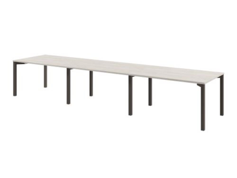 Стол переговоров на 14 человек на металлокаркасе