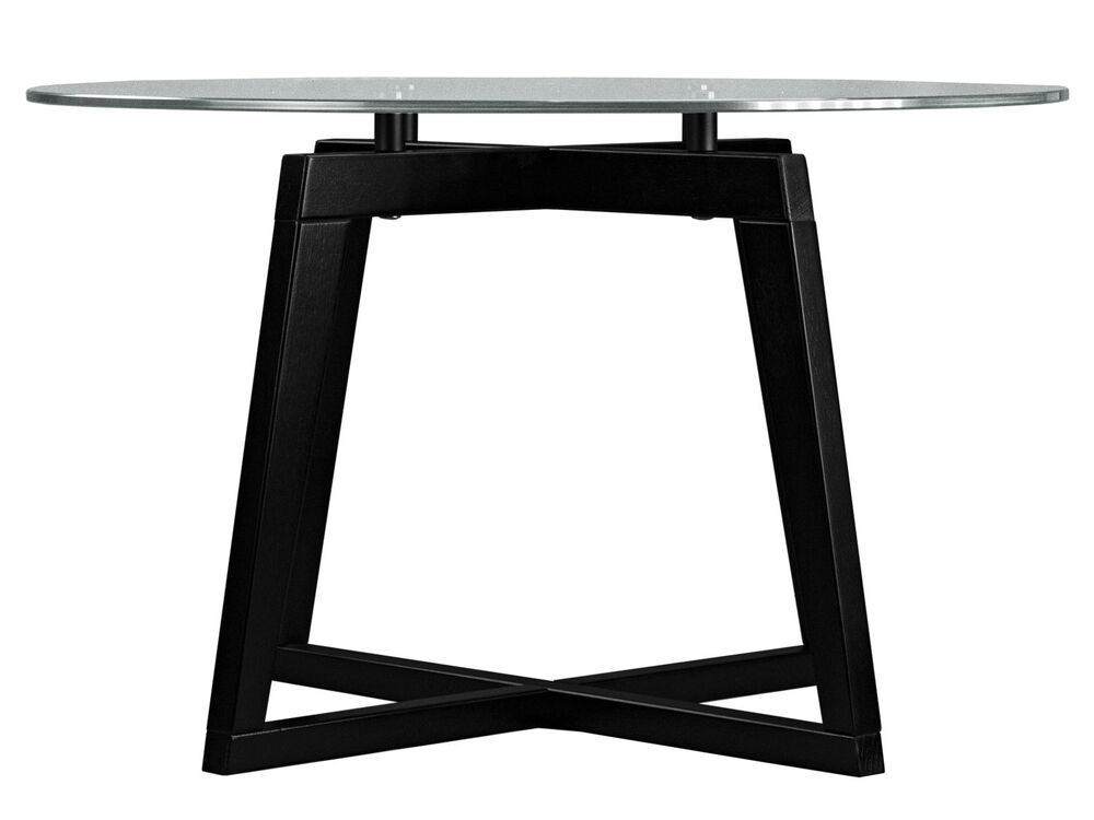 Стол журнальный стекло прозрачное (круг)