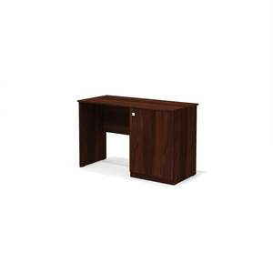 Стол прямой с тумбой под холодильник