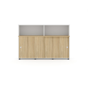 Объединяющая тумба-купе с полками