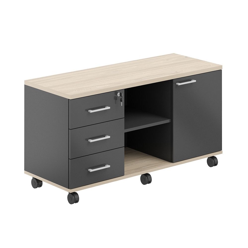 Тумба сервисная мобильная с замком