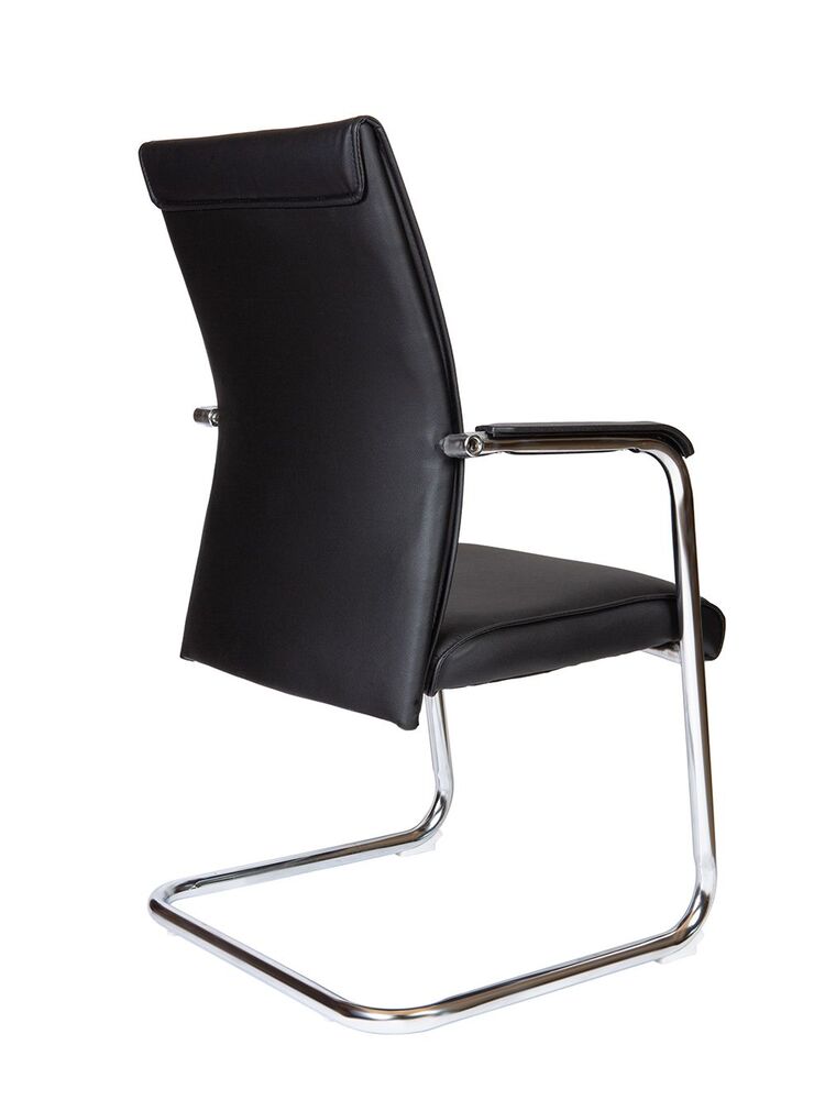 Кресло для посетителя Myra CF black
