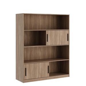 Стеллаж высокий, древесный