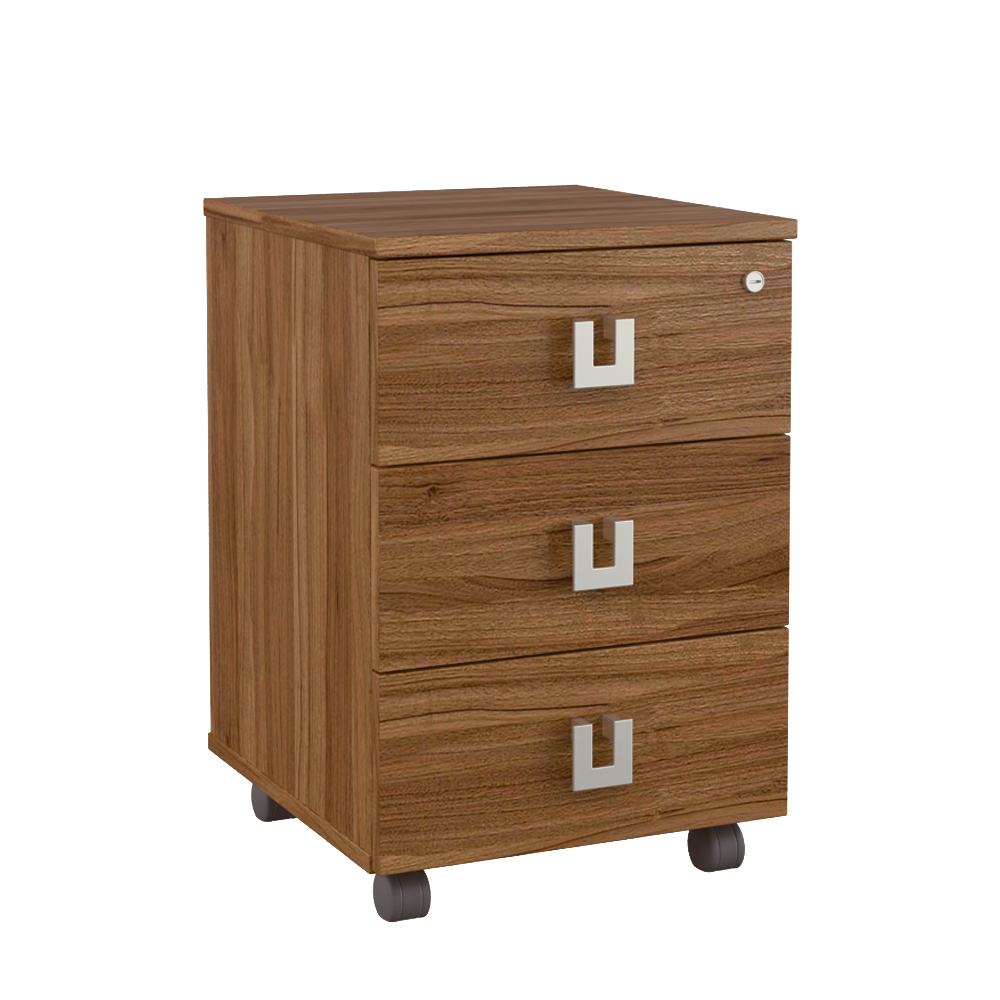 Тумба подкатная с 3 ящиками