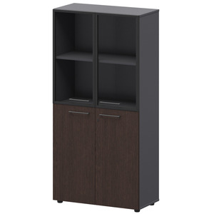 Шкаф высокий комбинированный