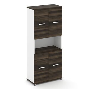 Шкаф одна широкая секция, 5 ниш