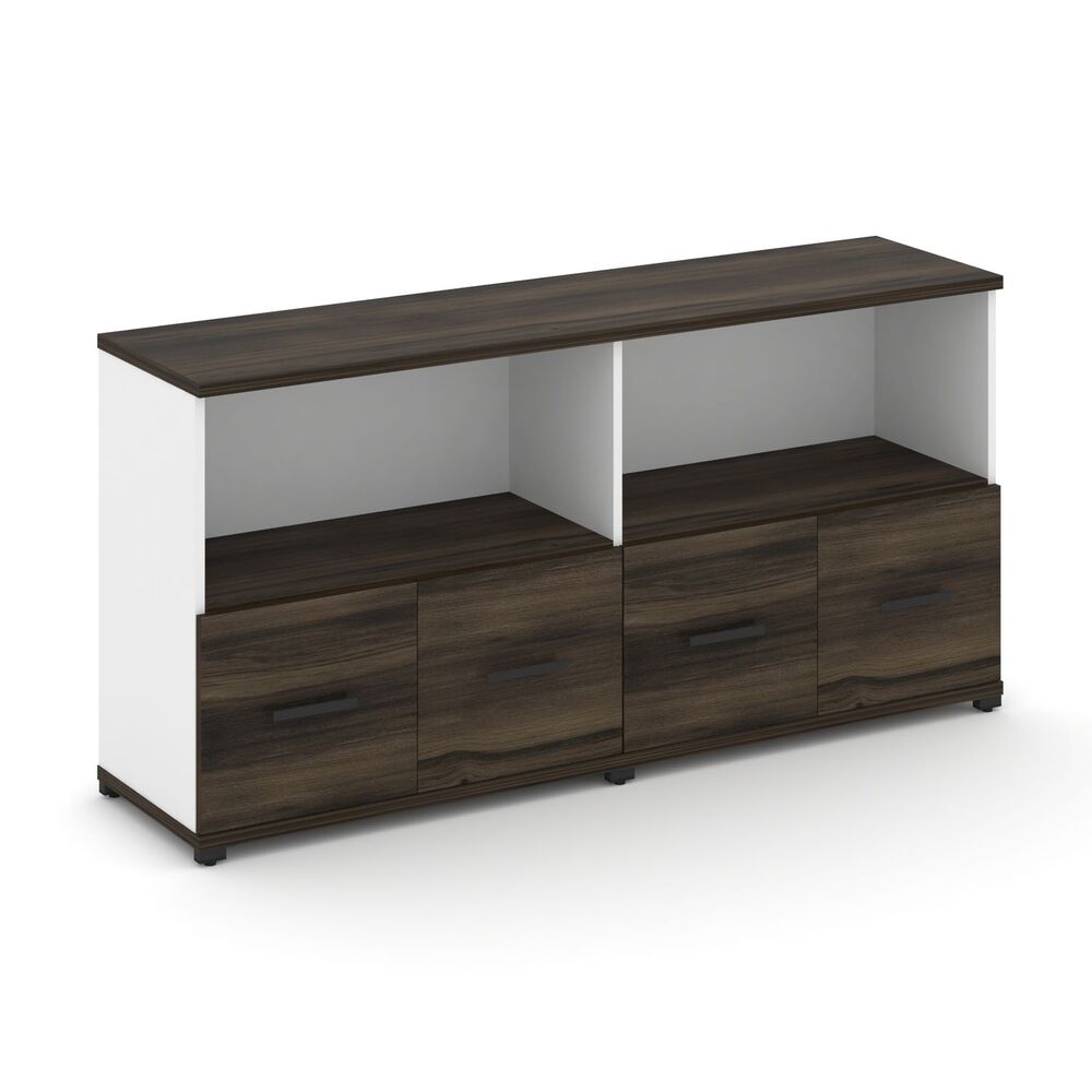 Шкаф две широкие секции, 2 ниши