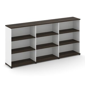 Стеллаж три широкие секции, 3 ниши