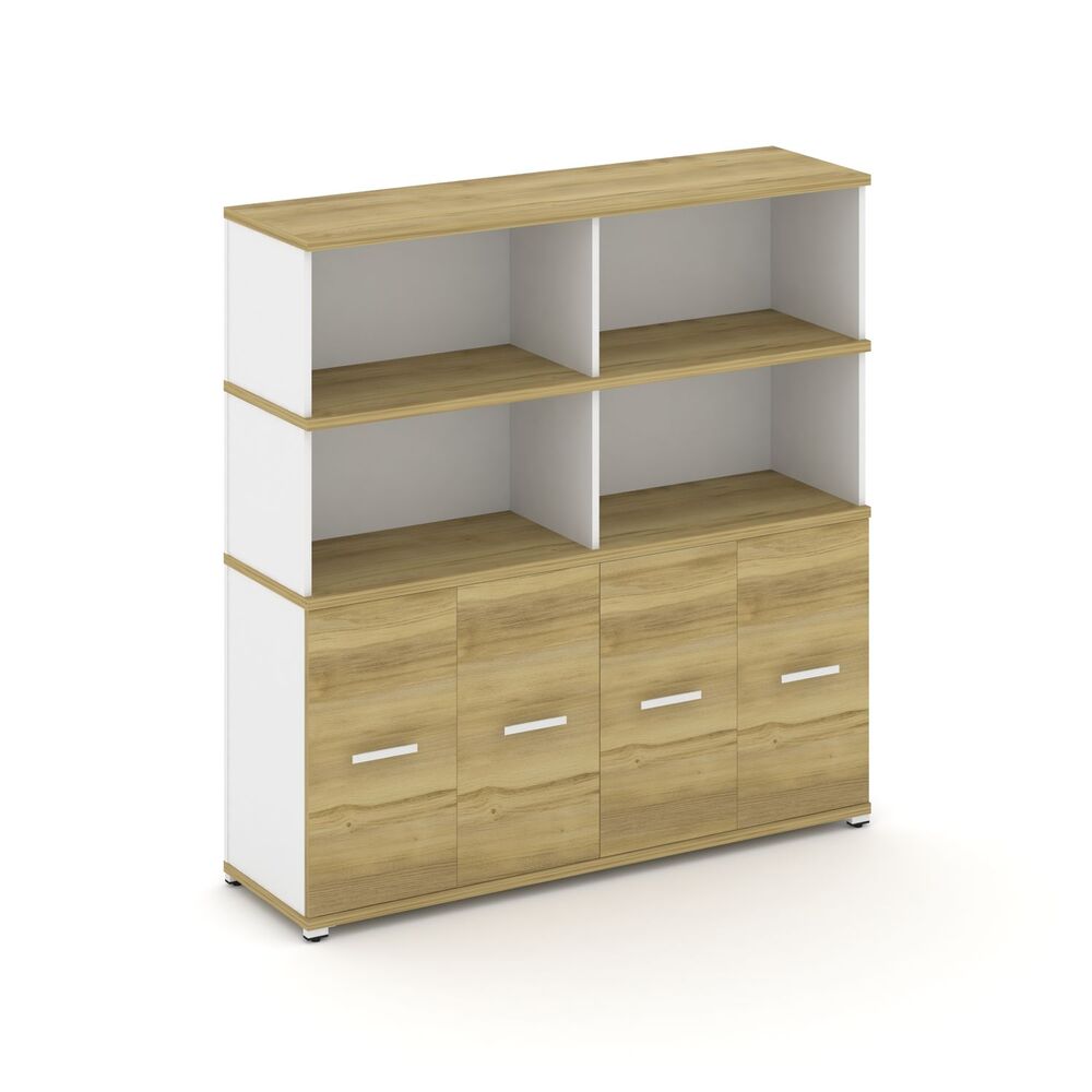 Шкаф распашной опорный/приставной с надставкой высокой