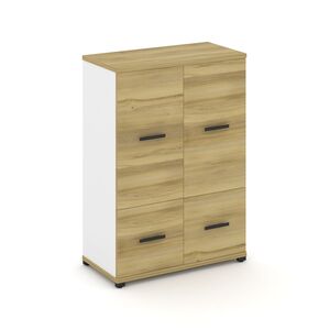 Шкаф одна широкая секция, 3 ниши