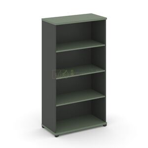 Стеллаж одна широкая секция, 4 ниши