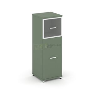 Шкаф одна узкая секция, 3 ниши