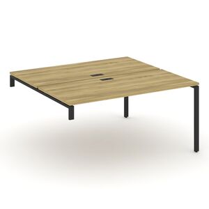 Двойной стол надставка на опорную тумбу