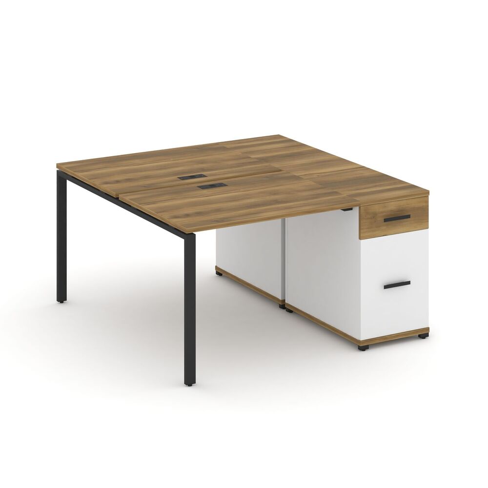 Рабочая станция с одной опорной тумбой