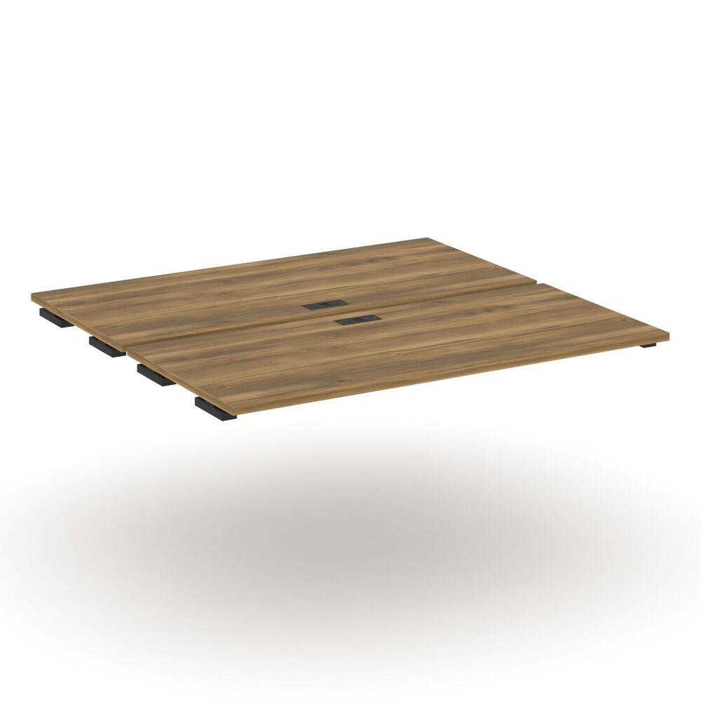 Двойной стол приставка к двум опорным тумбам/шкафам