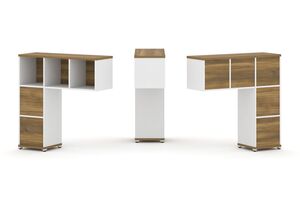 Надставка низкая + (Задняя стенка - 5 шт) + (Блок 2 ящика - 2 шт)