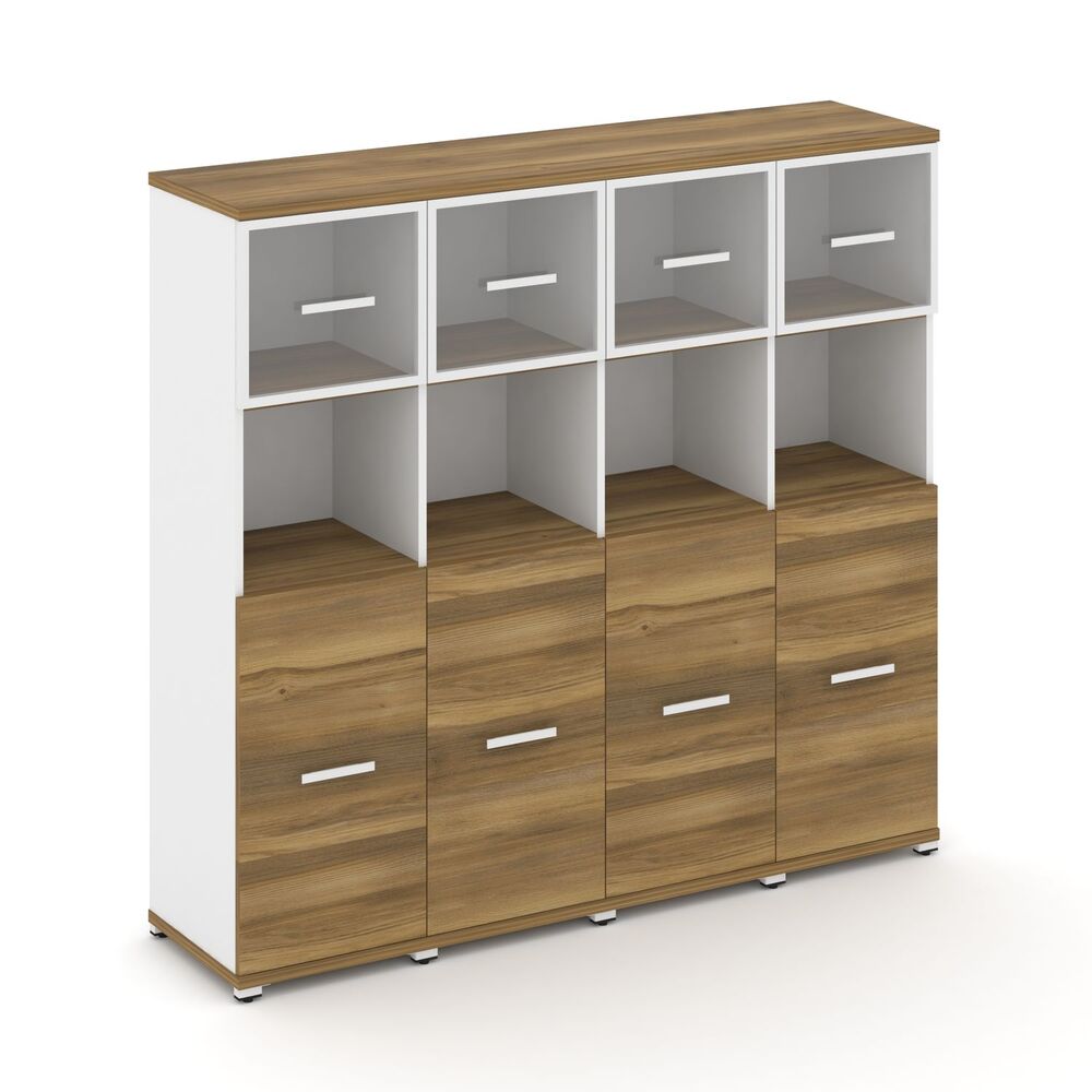 Шкаф четыре узкие секции, 4 ниши