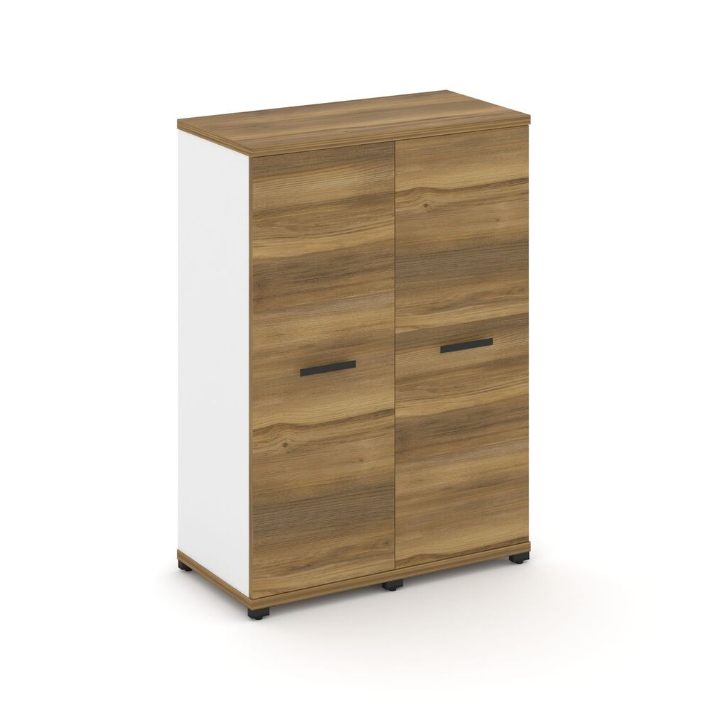 Шкаф две узкие секции, 3 ниши