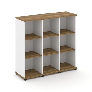 Стеллаж три узкие секции, 3 ниши