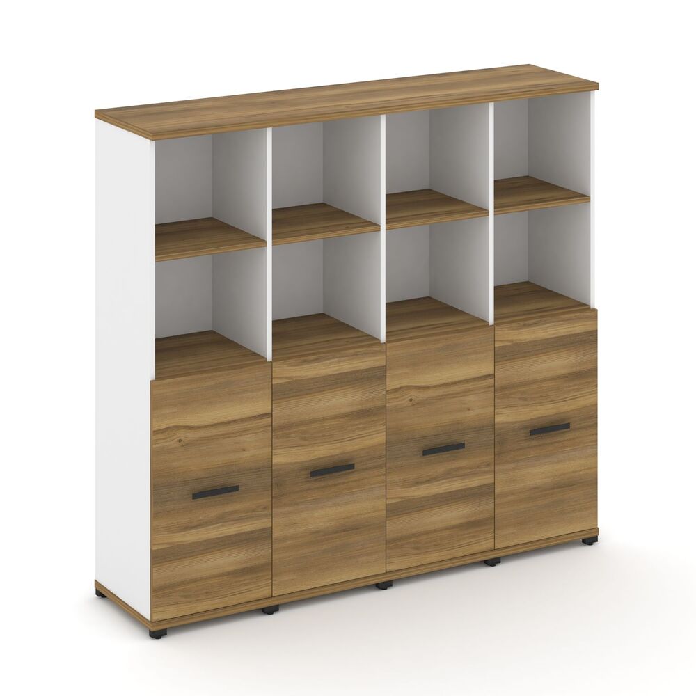 Шкаф четыре узкие секции, 4 ниши