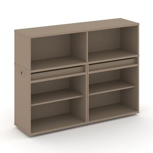 Набор №1. Тумба двойная+низкая надставка