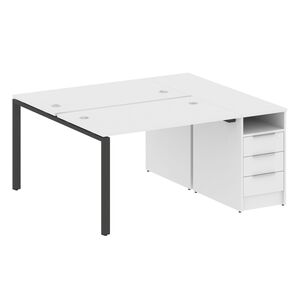 Рабочая станция с опорной тумбой