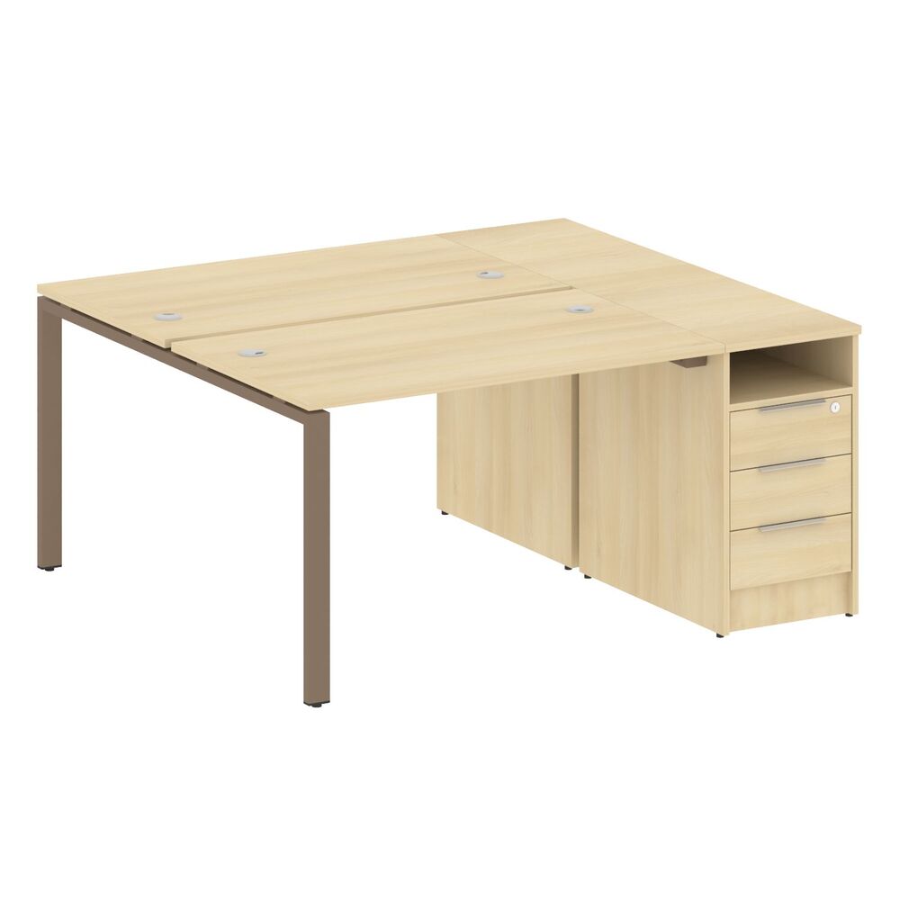 Рабочая станция с опорной тумбой